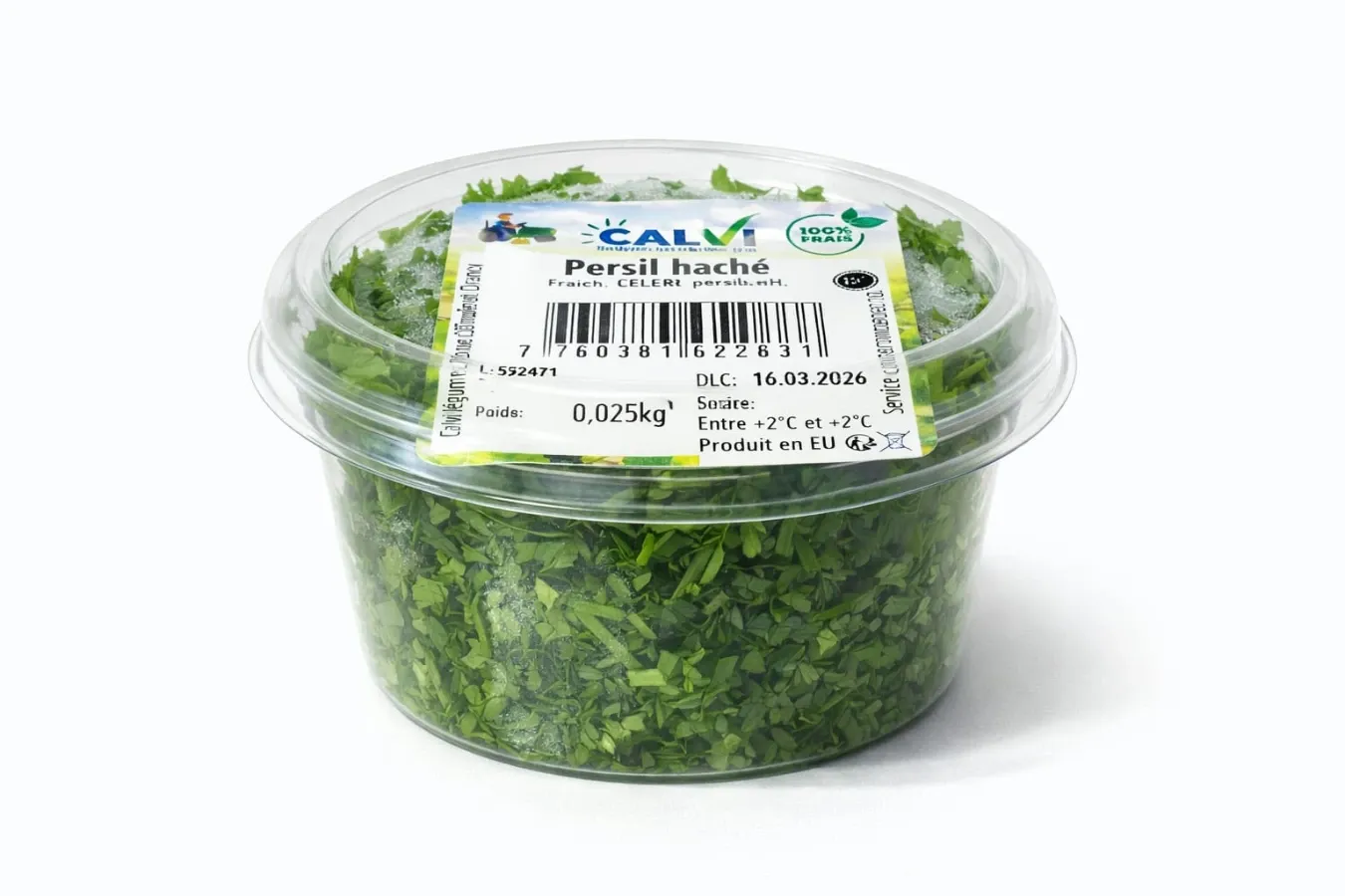 [POTPERS25] Persil haché - 25g