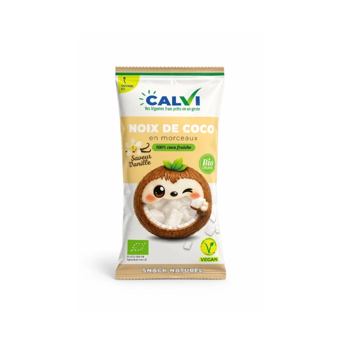 [SNCV030] Snack Noix de Coco saveur Vanille 30g